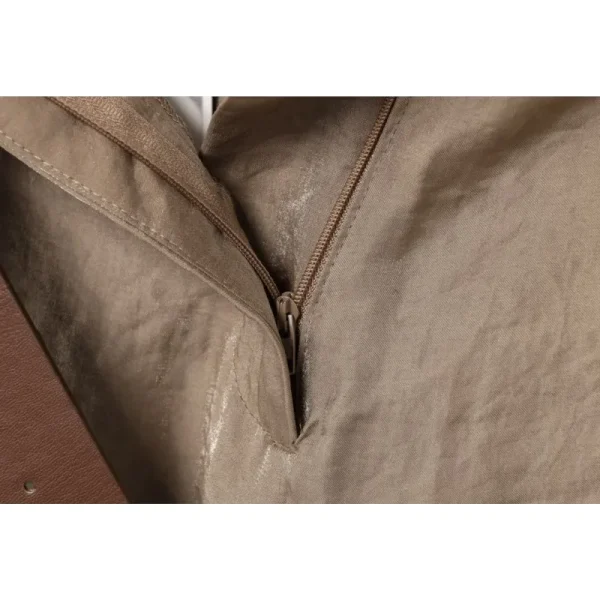 HipSeam Women Satin Trousers With Belt Spring Summer Simple Women's Pants Versatile Female Loose Pants Pocket Wide Leg Pants - Image 5